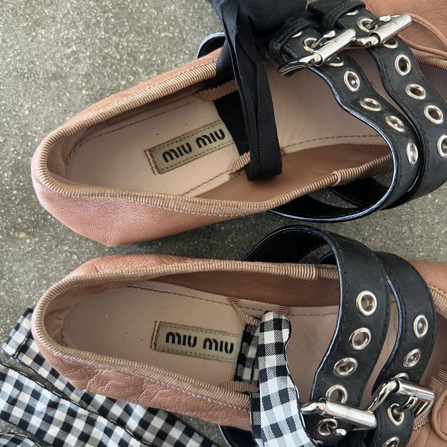 Miu Miu Ballet Flats - US 6-6.5