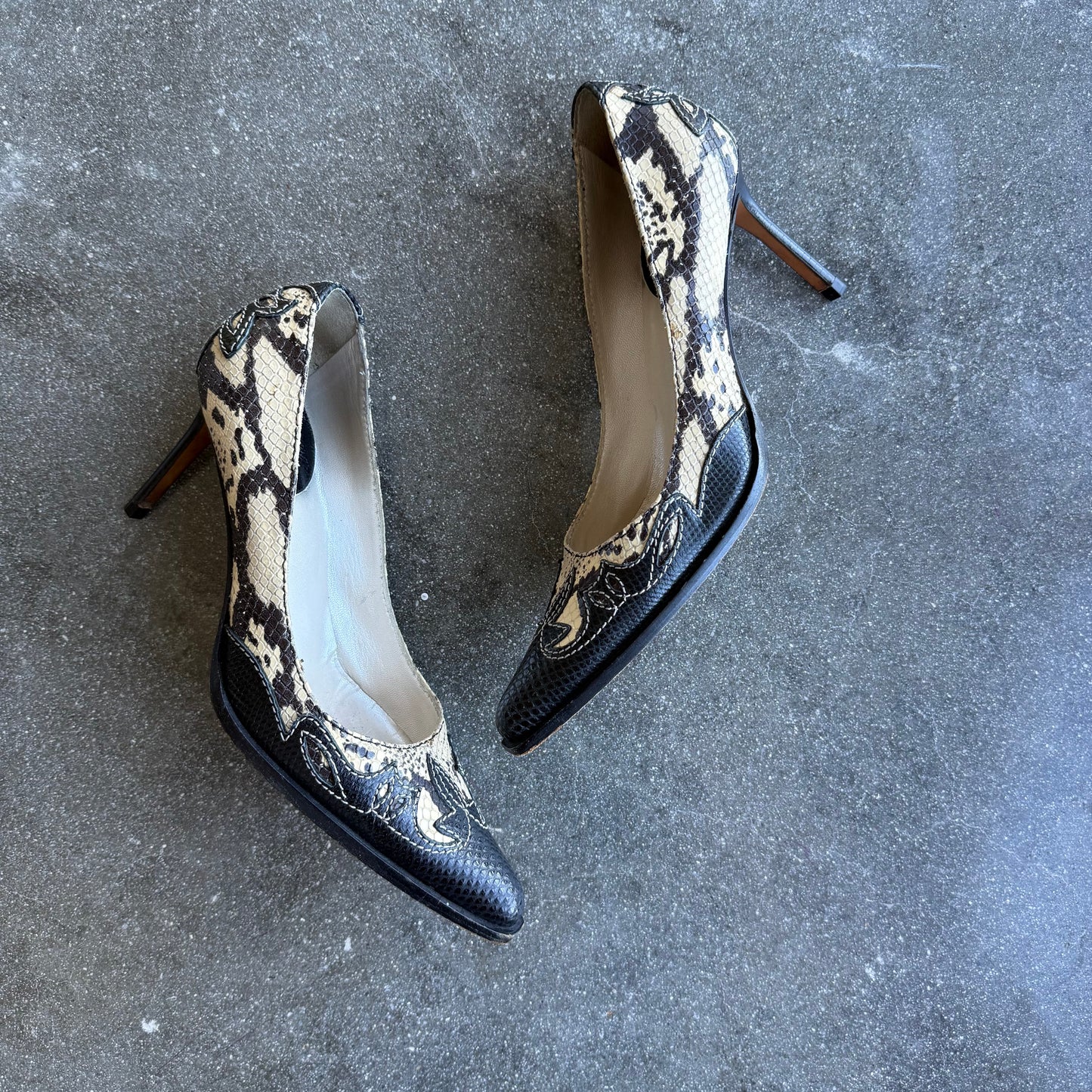 John Galliano Christian Dior Western Pumps - US 10