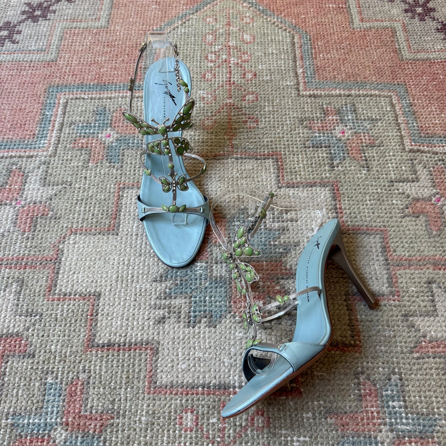 S/S2001 Giuseppe Zanotti Butterfly Sandals - US 7-7.5