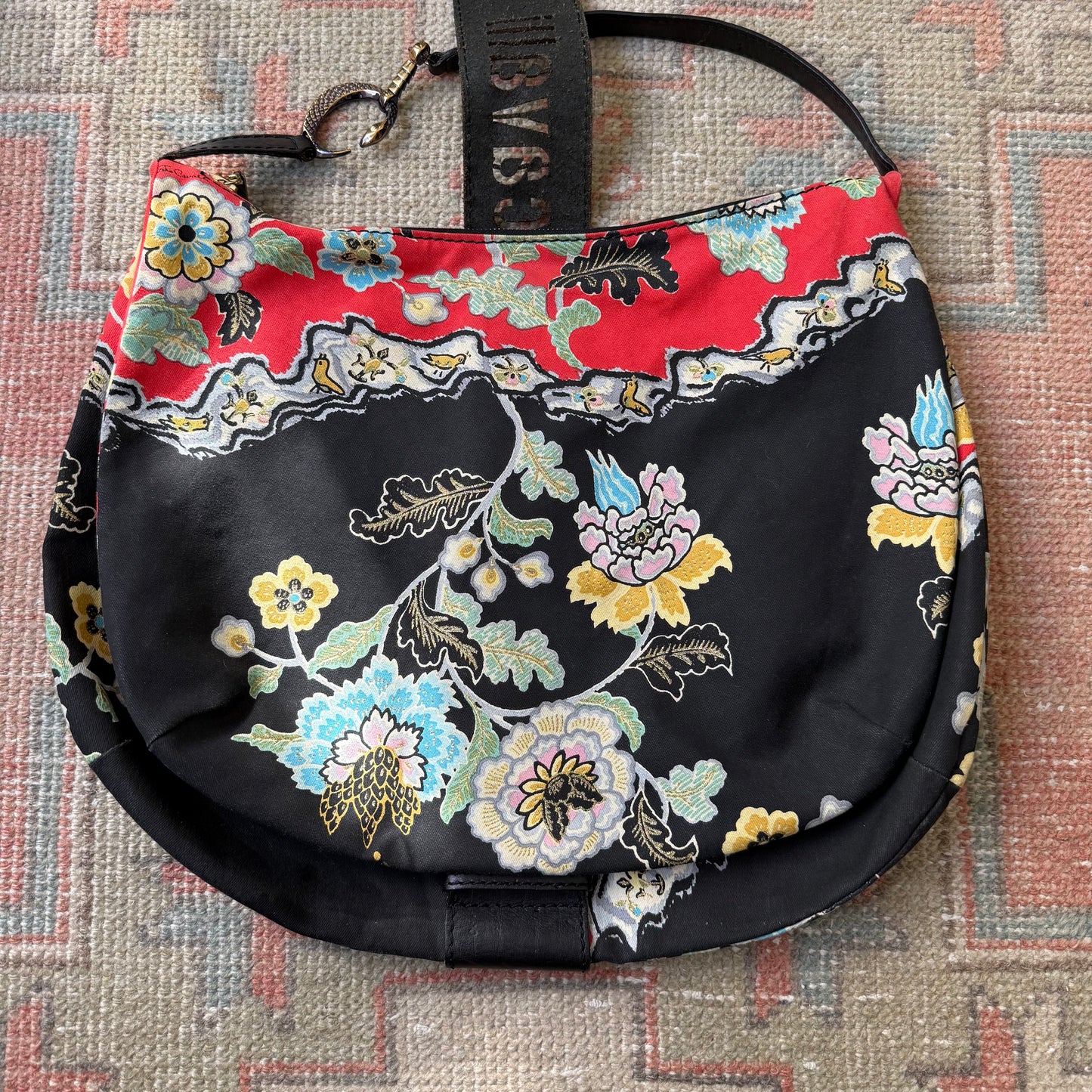 S/S2003 Roberto Cavalli Chinoiserie Shoulder Bag