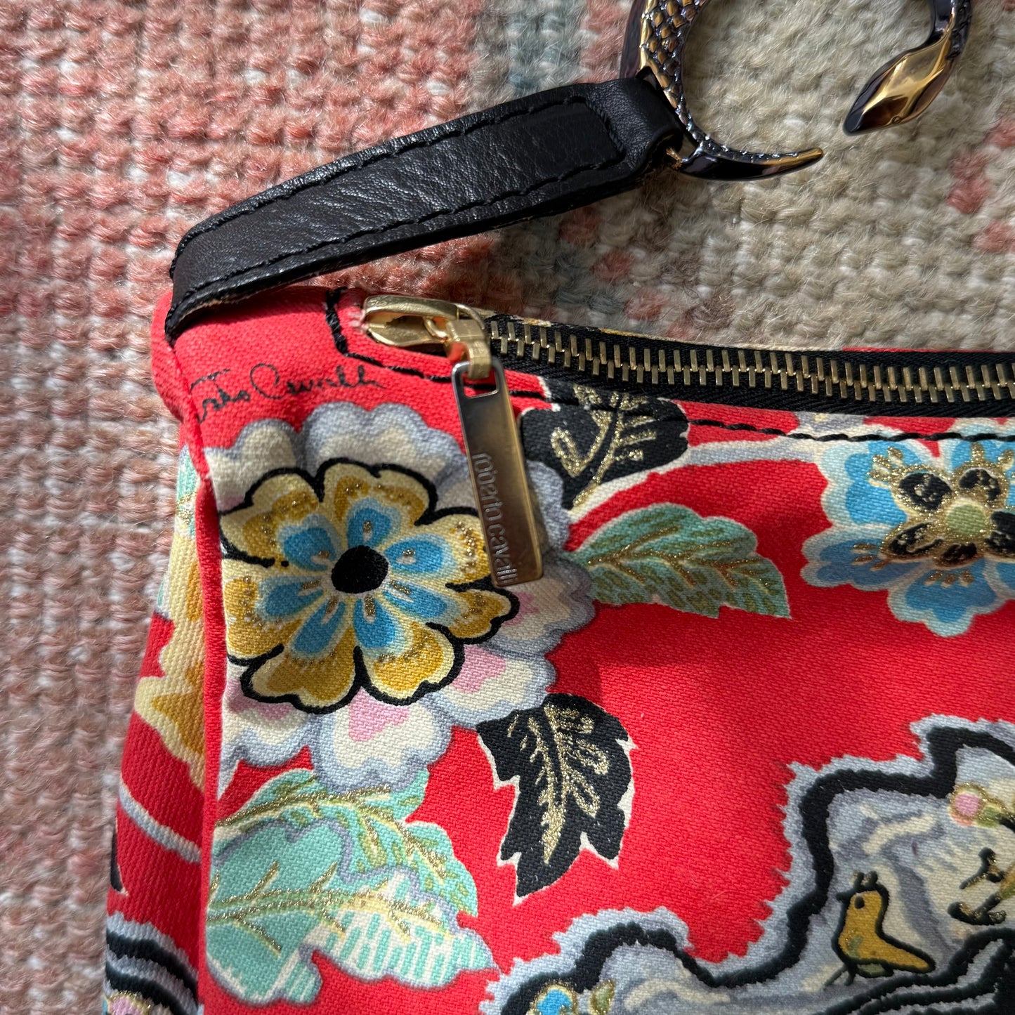 S/S2003 Roberto Cavalli Chinoiserie Shoulder Bag