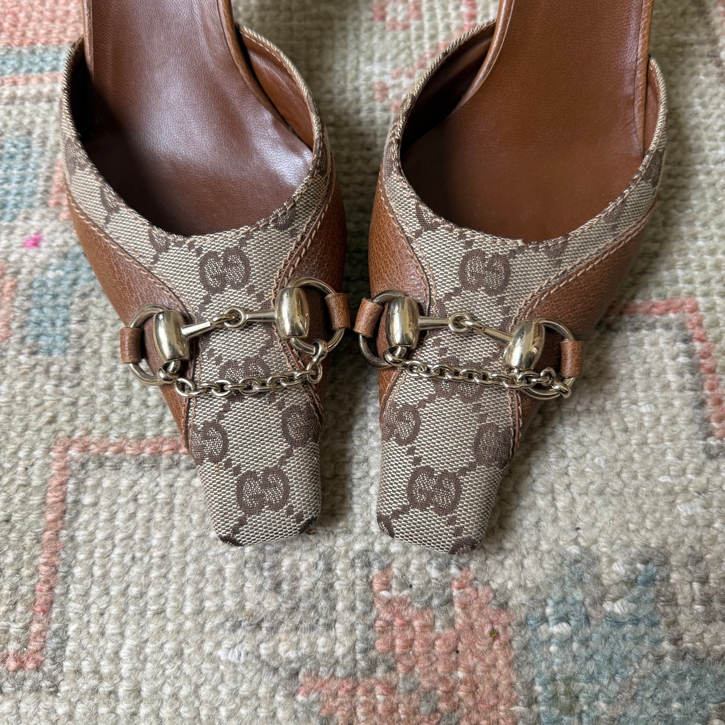F/W2003 Tom Ford Gucci Horsebit Mules - US 8.5-9