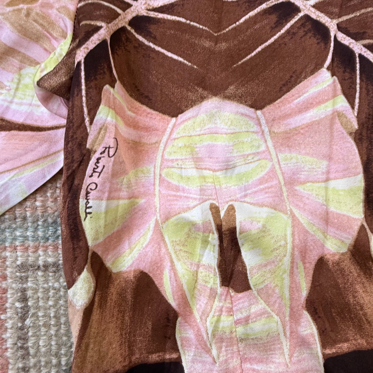 S/S2004 Roberto Cavalli Silk Skirt Set