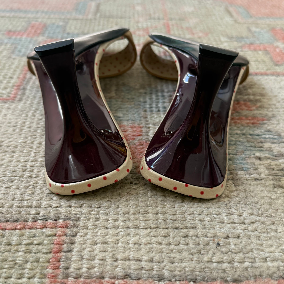 S/S2000 Prada Lip Sculptural Wedges - US 7-7.5