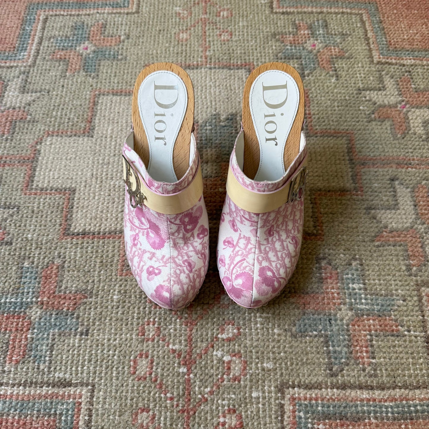 S/S2004 Galliano Dior Girly Clogs - US 6.5