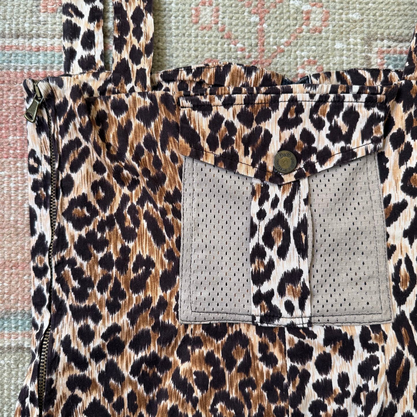 F/W2004 D&G Leopard Corset Top