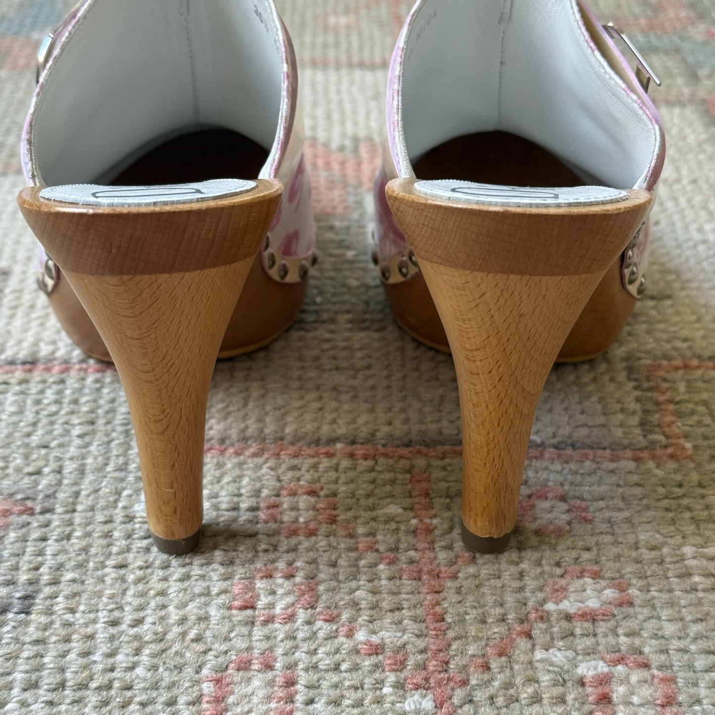S/S2004 Galliano Dior Girly Clogs - US 6.5