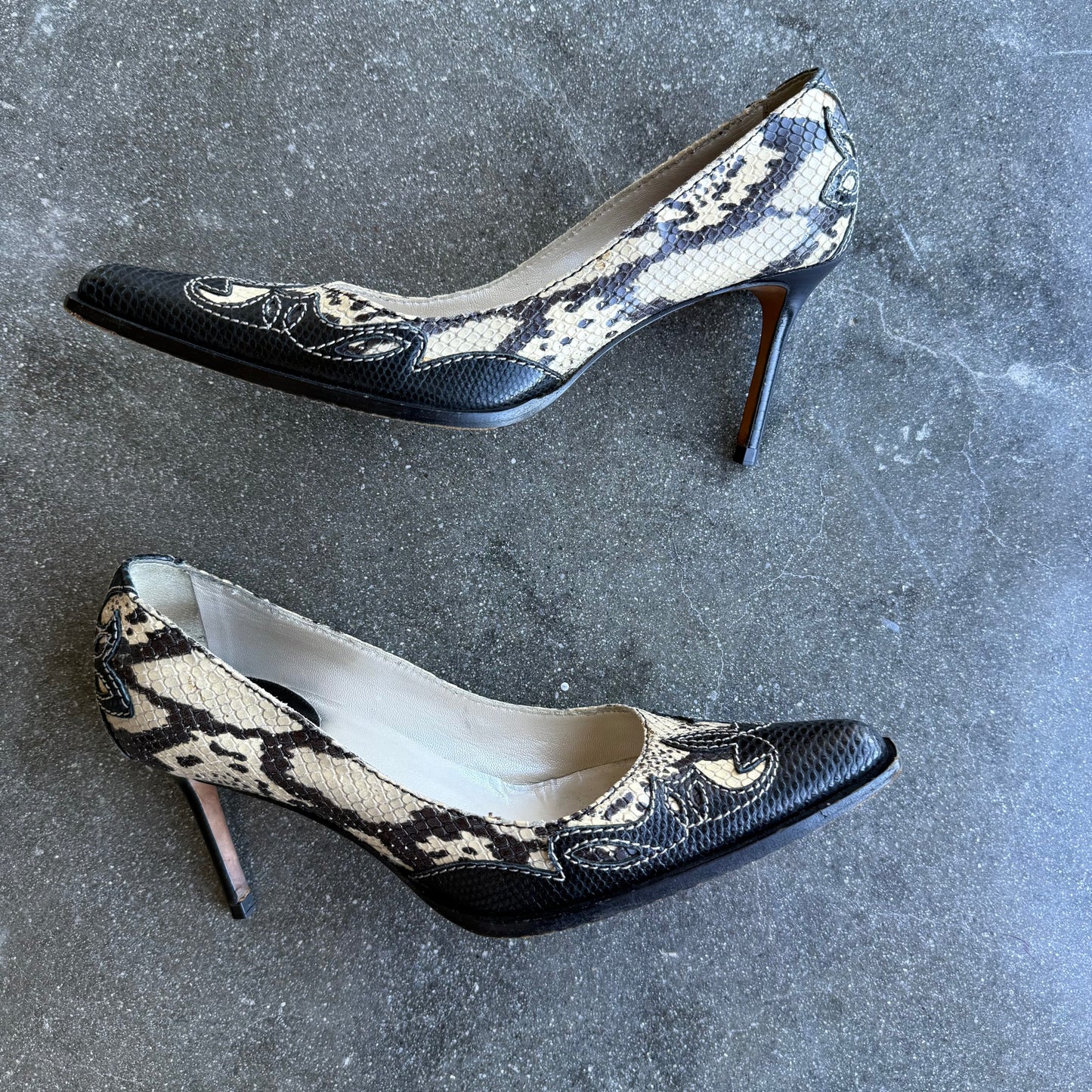John Galliano Christian Dior Western Pumps - US 10