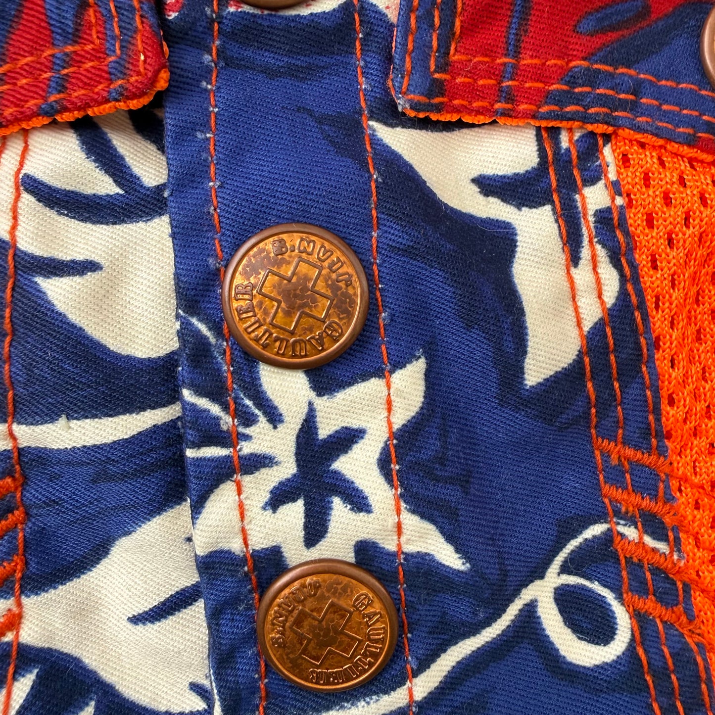 Gaultier Jeans Tropical Corset Top