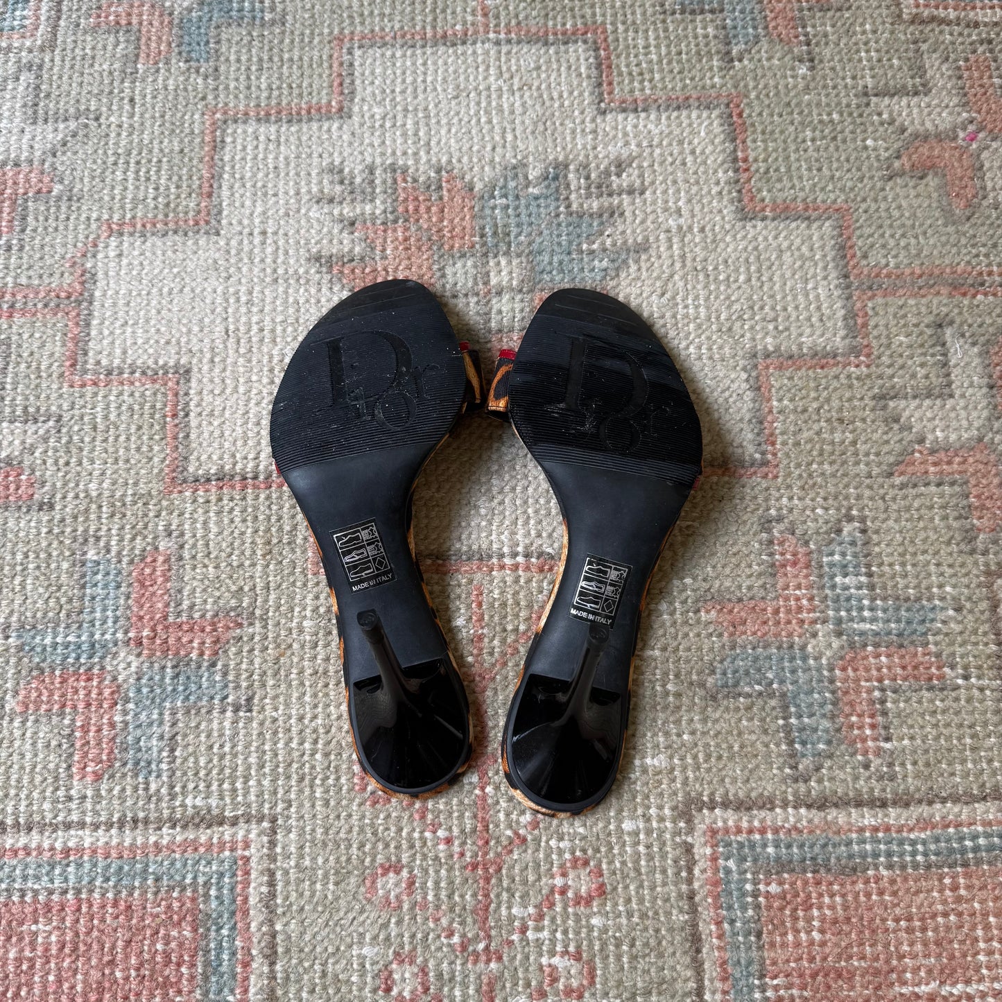F/W2004 Galliano “I Love Dior” Sandals - US 8