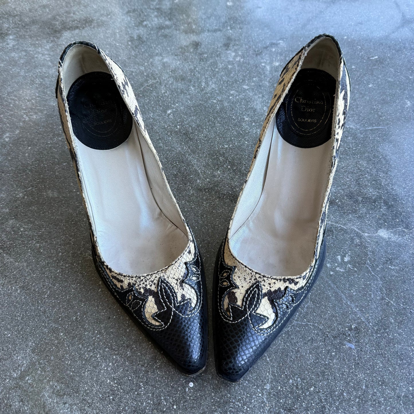 John Galliano Christian Dior Western Pumps - US 10