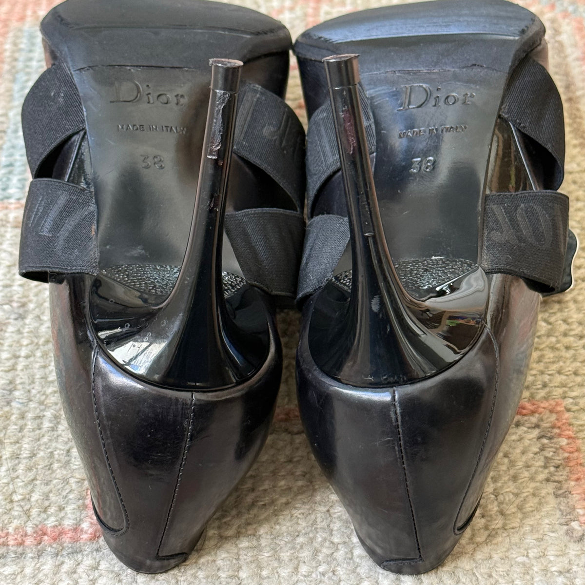 F/W2004 Galliano Dior Bondage Pumps - US 7.5