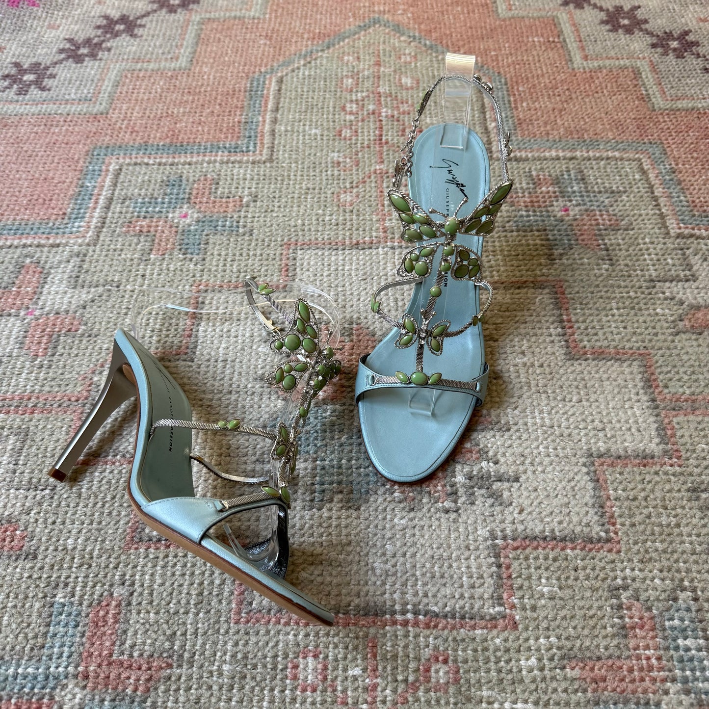 S/S2001 Giuseppe Zanotti Butterfly Sandals - US 7-7.5