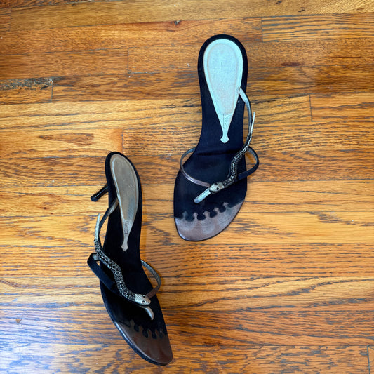 00s Giuseppe Zanotti Snake Sandal - US 8