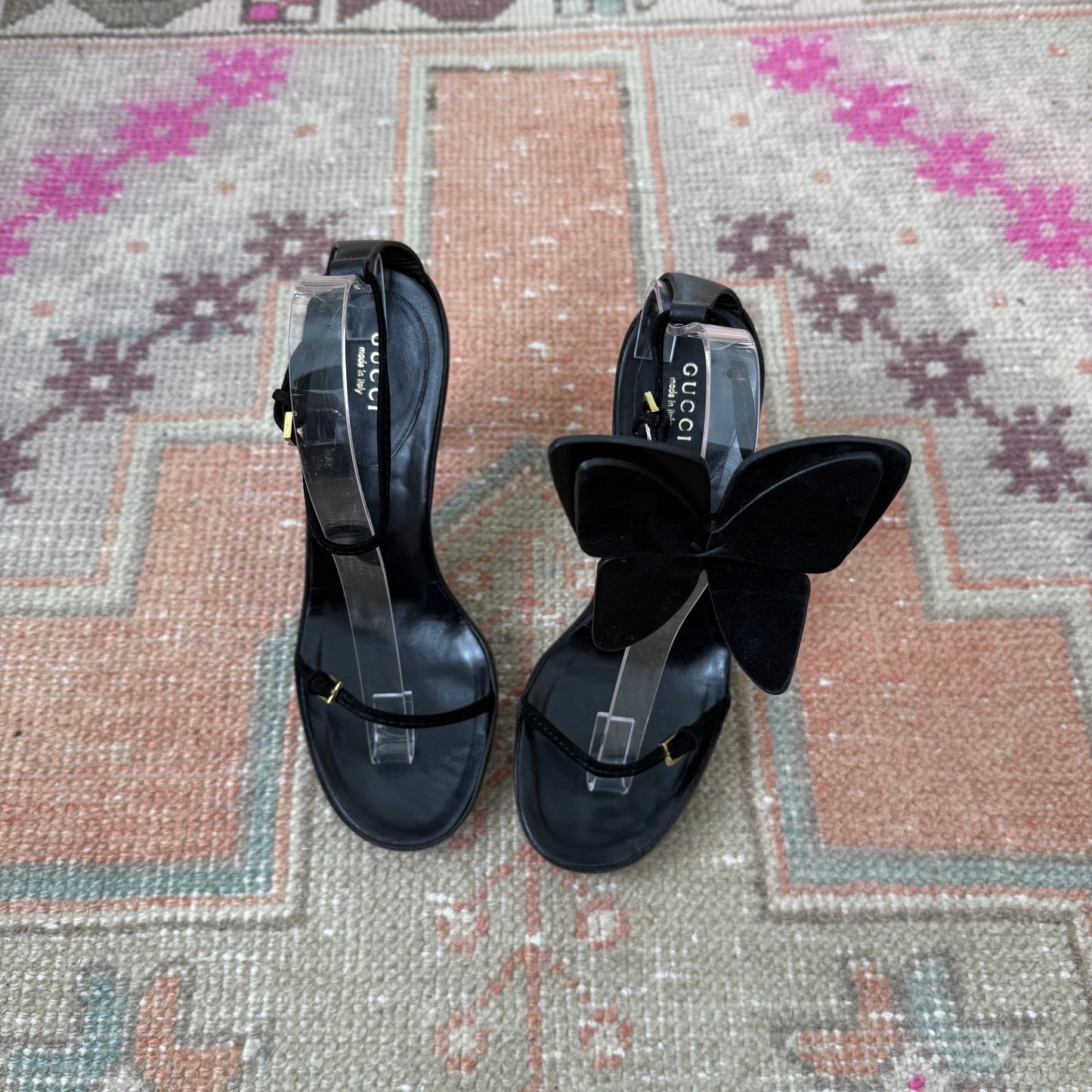 S/S2002 Tom Ford Gucci Butterfly Sandals - US 7.5