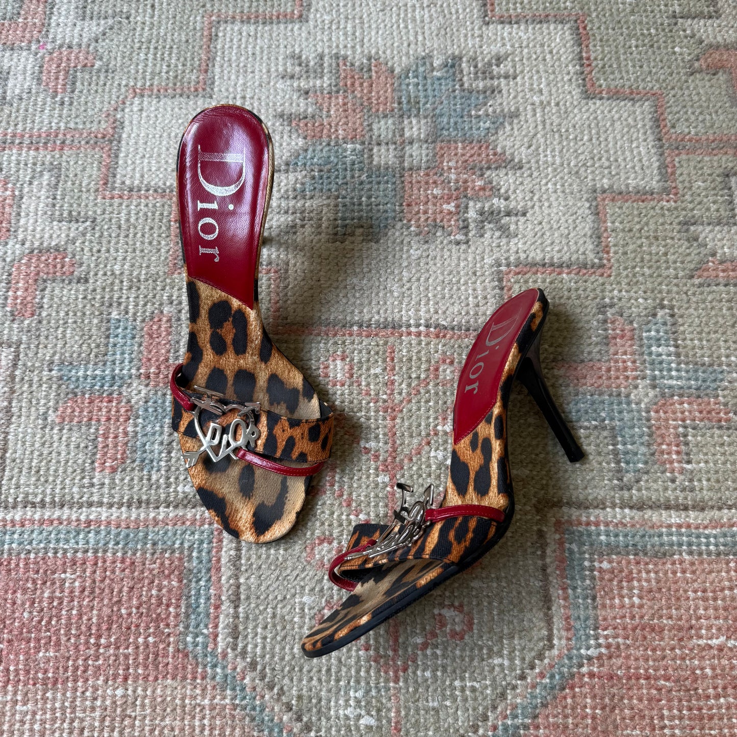 F/W2004 Galliano “I Love Dior” Sandals - US 8