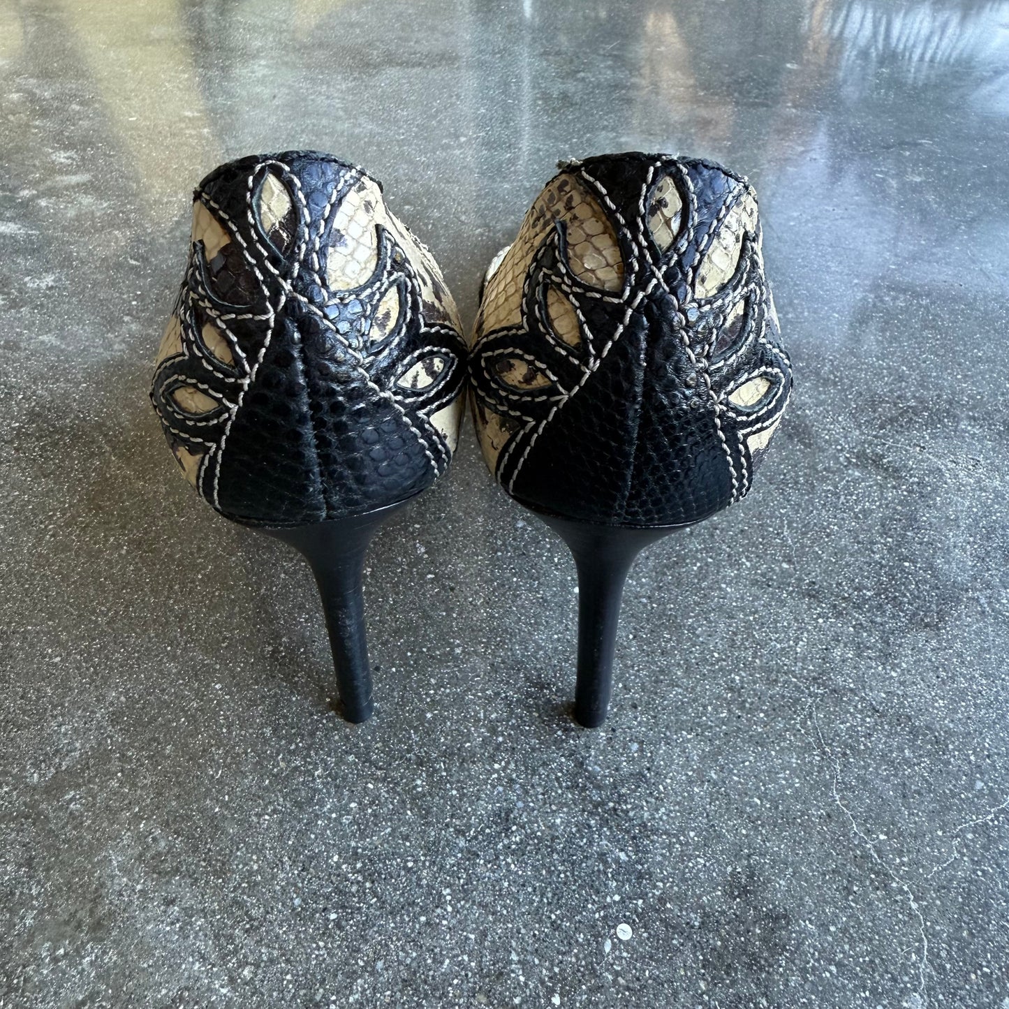 John Galliano Christian Dior Western Pumps - US 10