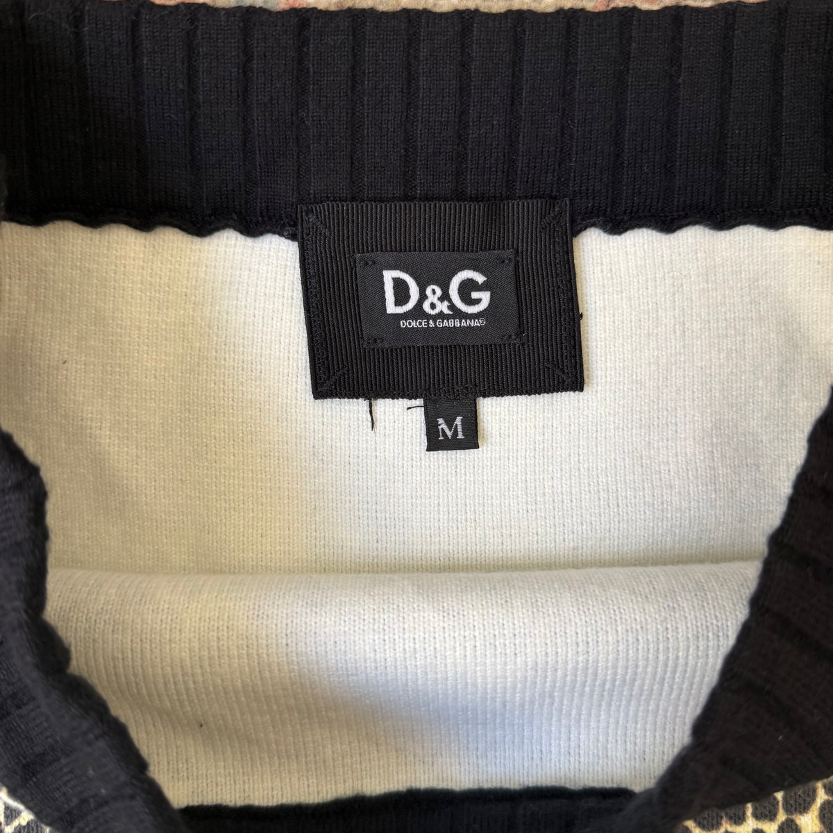 Y2K D&G Cheetah Cardigan & Skirt Set - US S-M