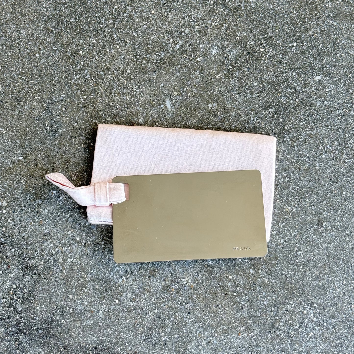 SS00 Prada Cleo Pink Sequin & Satin Purse