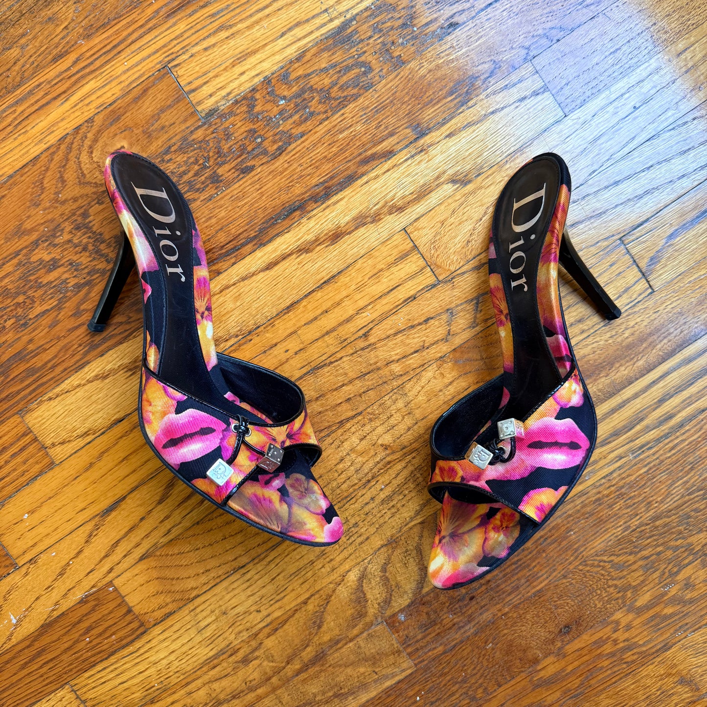 S/S2006 Galliano Dior Lip Dice Mules - US 8