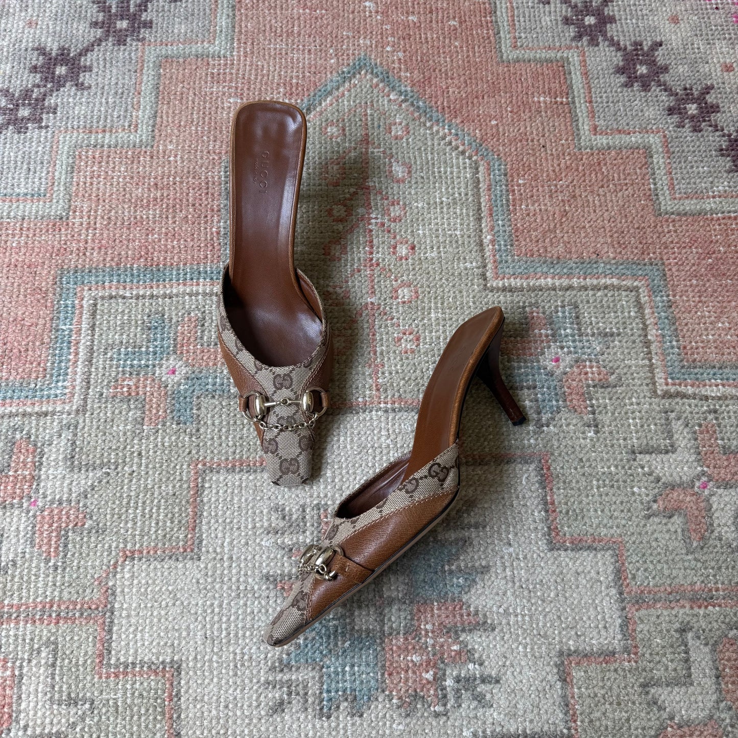 F/W2003 Tom Ford Gucci Horsebit Mules - US 8.5-9