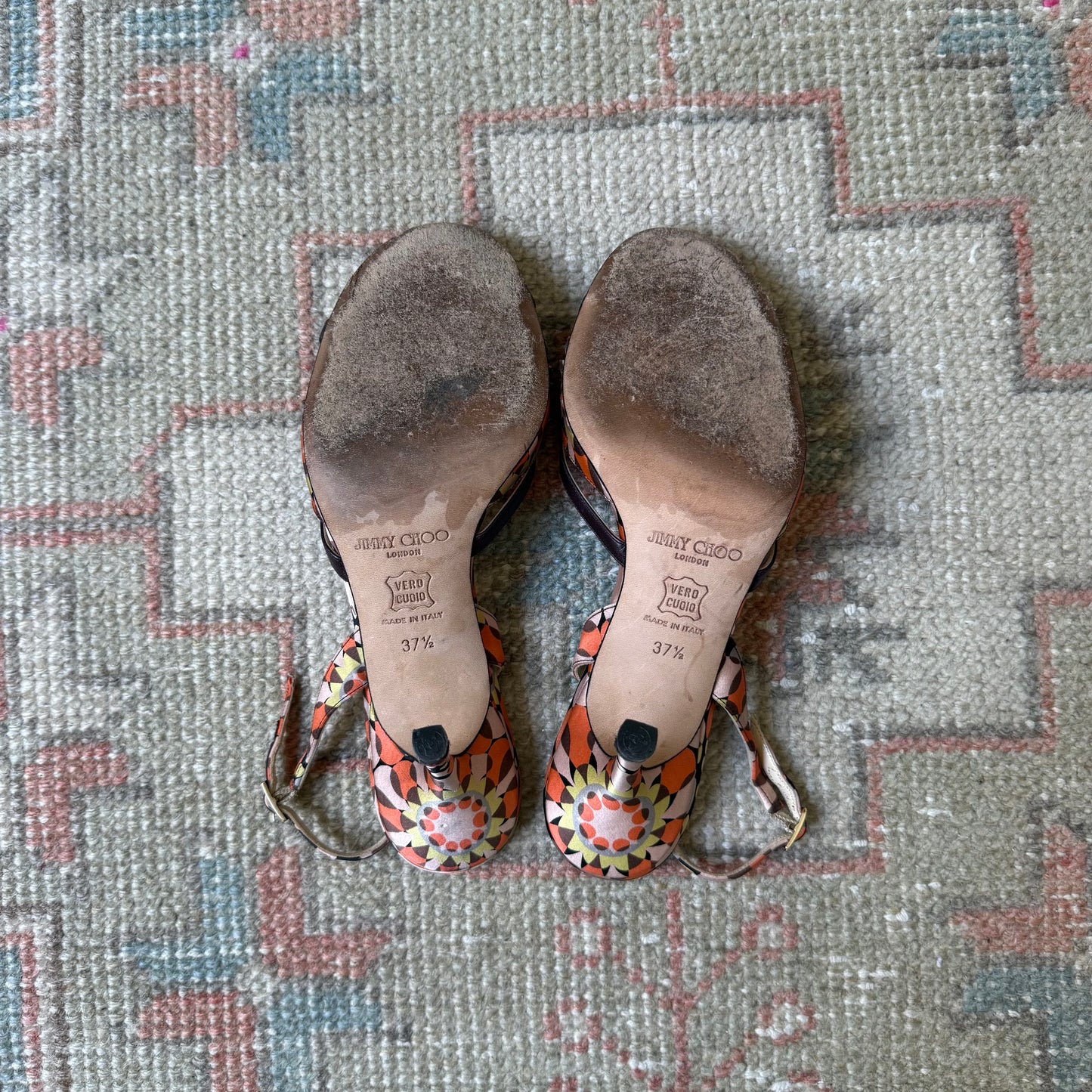 Y2K Jimmy Choo Bow Sandals - US 7