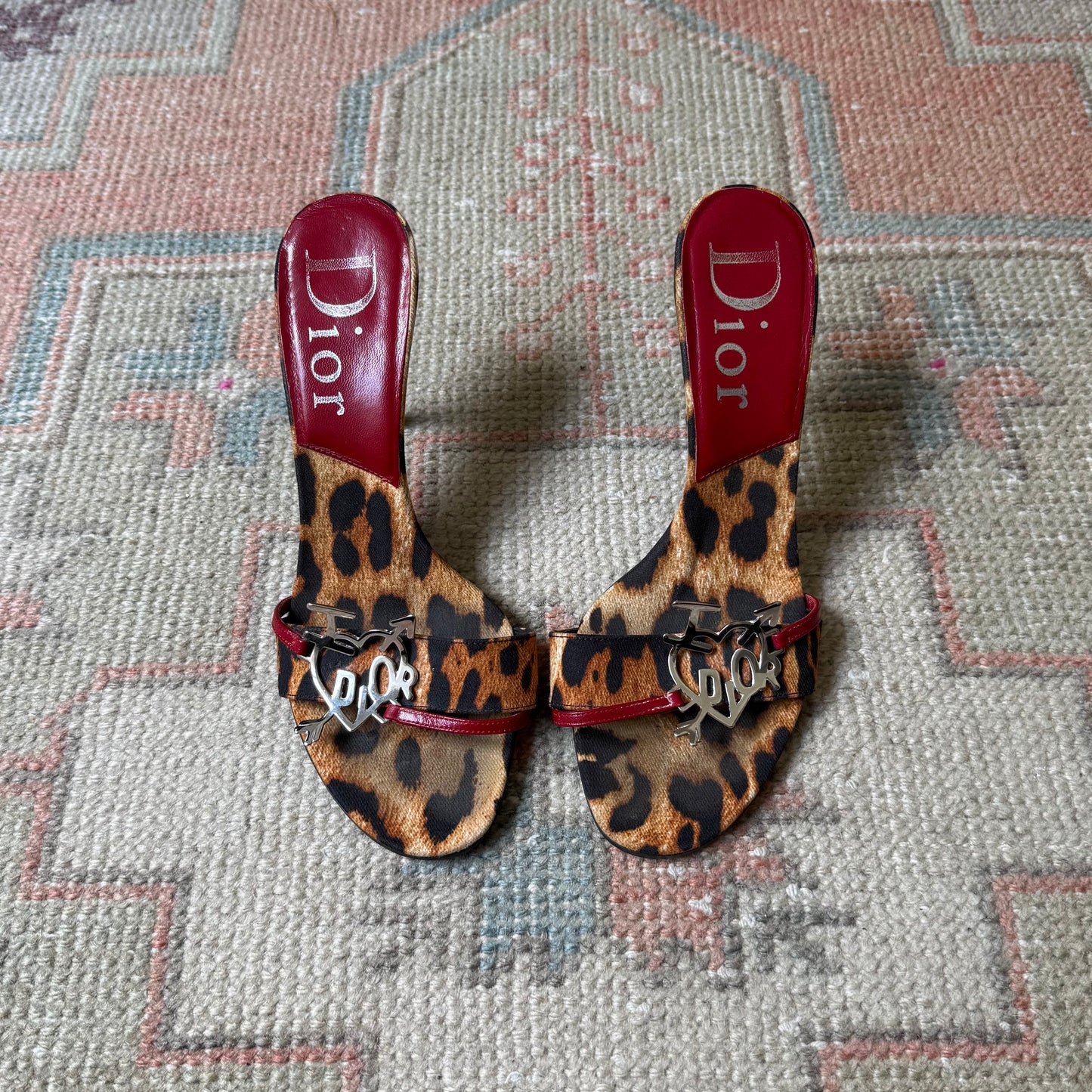 F/W2004 Galliano “I Love Dior” Sandals - US 8