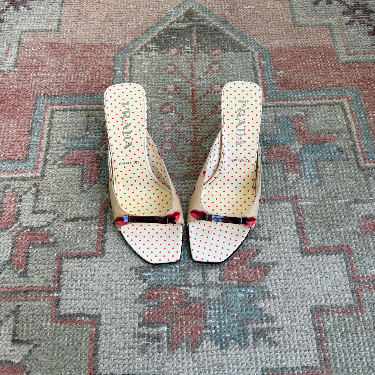S/S2000 Prada Lip Mules - US 7
