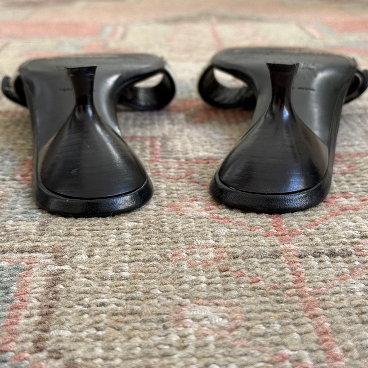 Y2K Prada Pony Hair Zebra Mules - US 8.5