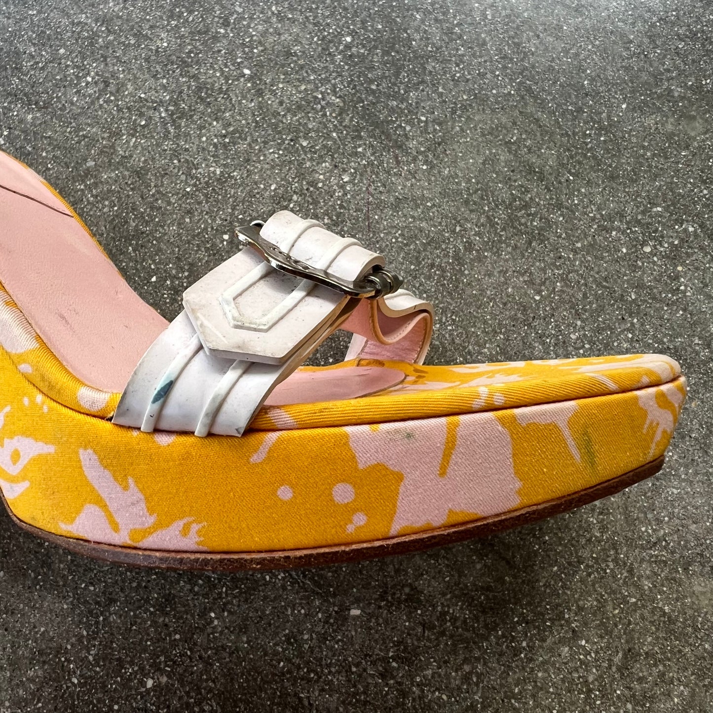 SS04 John Galliano Dior Surf Wedges - 39.5