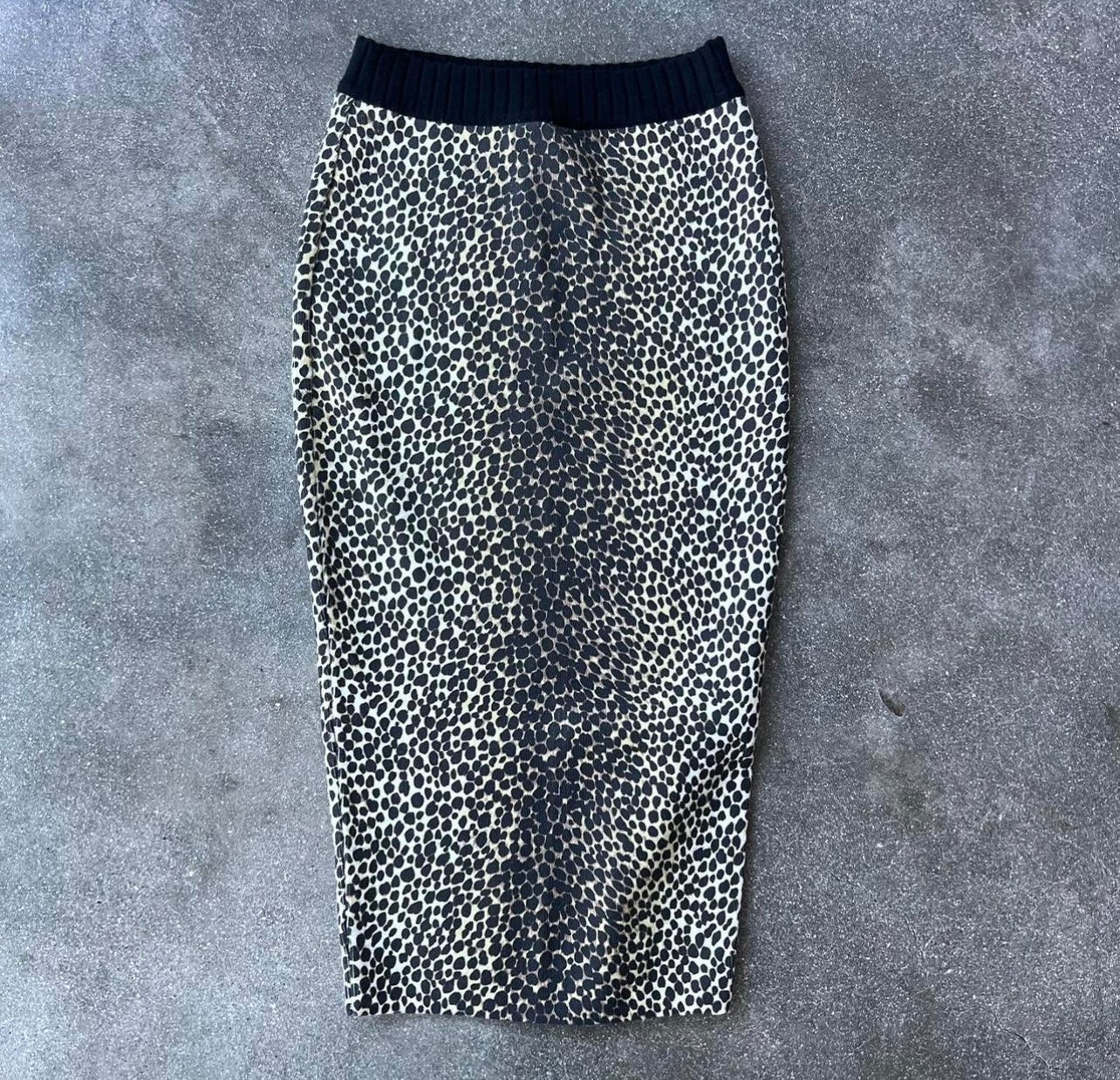 Vintage D&G Leopard Skirt & Cardigan Set