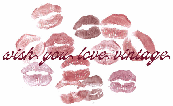 wish you love vintage logo